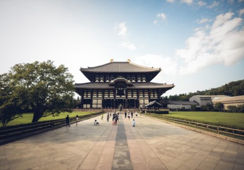 The incredible Tōdai-Ji Buddist temple complex, Nara, Japan