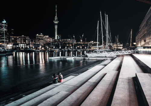 A Viaduct Lookout Auckland New Zealand